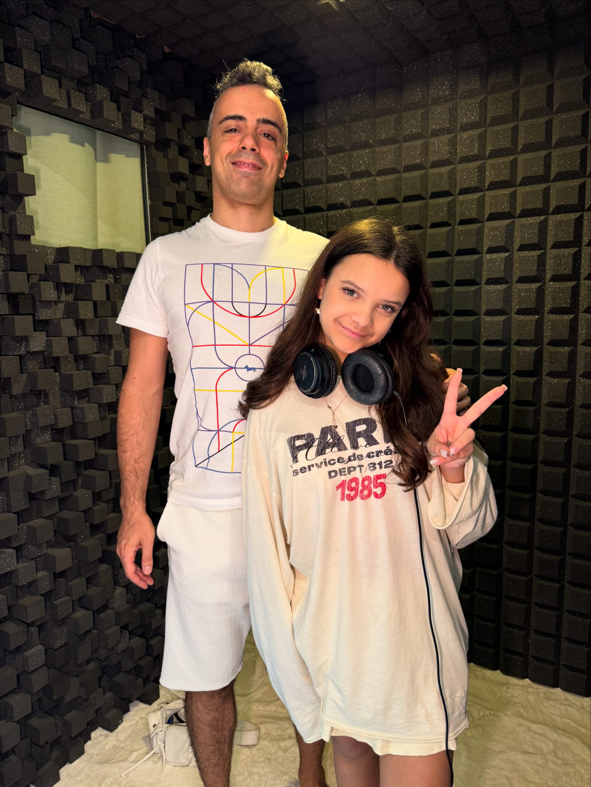 Artists recording at G Studio Dubai